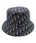 Dior（ディオール）の古着「Dior Oblique Bucket Hat」｜ネイビー