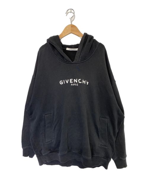 GIVENCHY（ジバンシィ）GIVENCHY (ジバンシィ) オーバーサイズヴィンテージフーディ ブラック サイズ:XSの古着・服飾アイテム