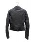 BALENCIAGA (バレンシアガ) ライダースジャケット ブラック サイズ:34：42800円