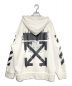 OFFWHITE（オフホワイト）の古着「Dripping Arrows Incomp Hoodie」｜ホワイト