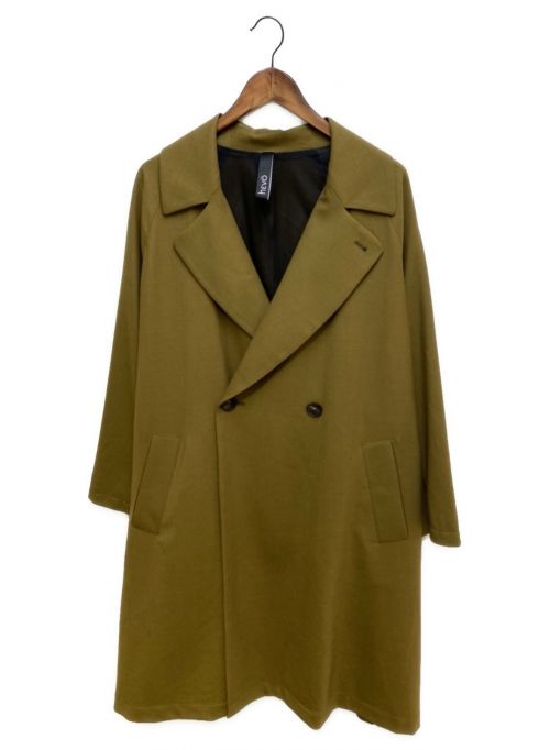 HEVO（イーヴォ）HEVO (イーヴォ) オーバーコート オリーブ サイズ:50の古着・服飾アイテム