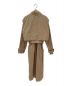 STELLA McCARTNEY (ステラマッカートニー) Elasticated waist cotton trench coat ベージュ サイズ:36：29800円