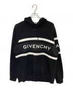GIVENCHYジバンシィ）の古着「19AW HOODIE WITH CONTRASTING STRIPES」｜ブラック