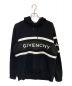 GIVENCHY（ジバンシィ）の古着「19AW HOODIE WITH CONTRASTING STRIPES」｜ブラック