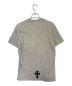 CHROME HEARTS (クロムハーツ) クロスパッチポケットTシャツ グレー サイズ:LG：29800円