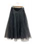 Christian Dior（クリスチャン ディオール）の古着「チュールドットスカート」｜ブラック