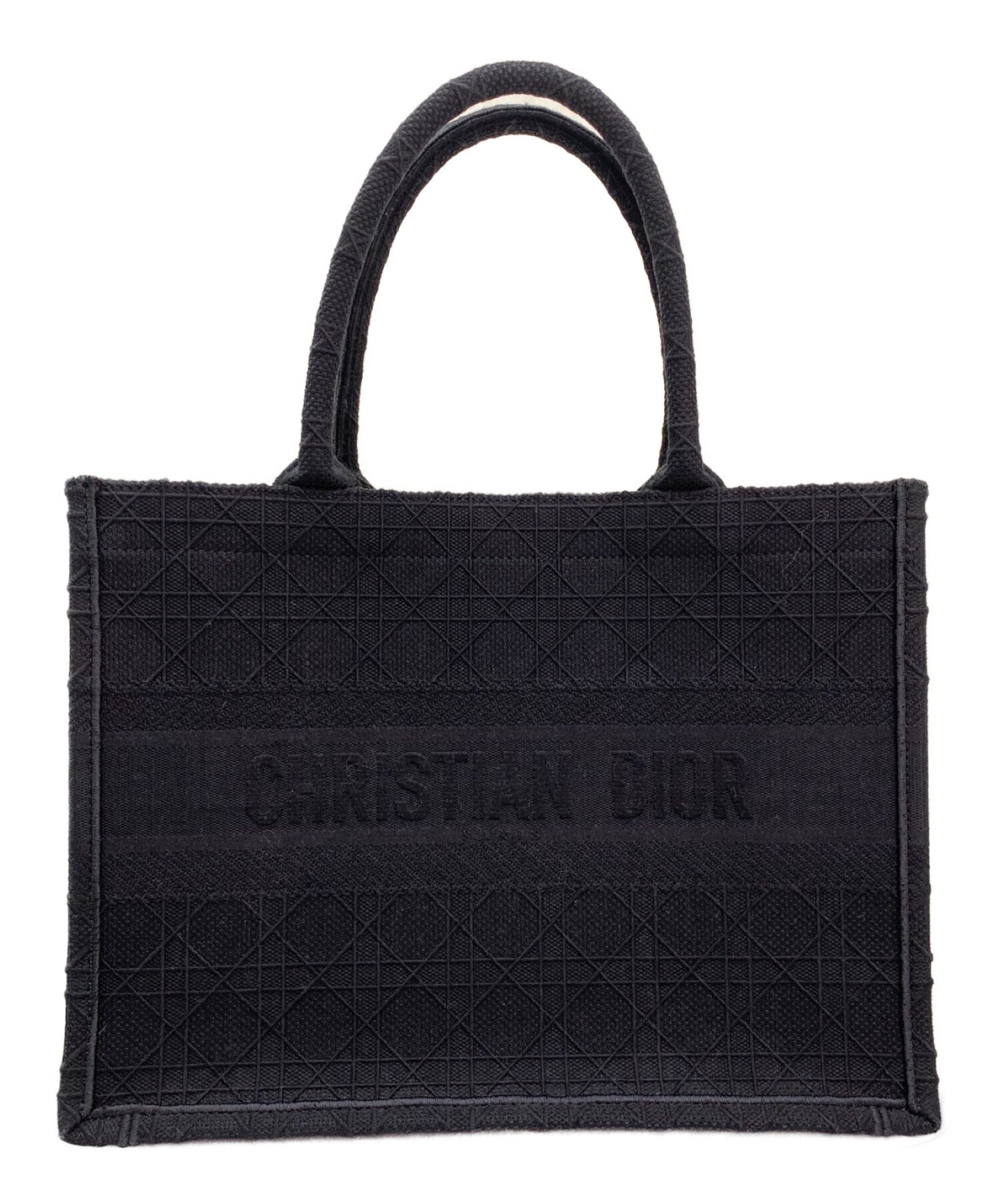 Christian Dior (クリスチャン ディオール) ブックトート ブラック サイズ:ミディアム