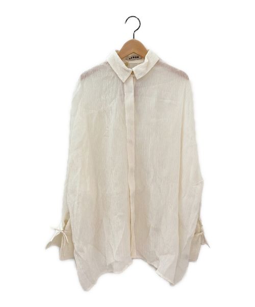 AERON（アーロン）AERON (アーロン) Bombay String detail oversized shirt クリーム サイズ:34 未使用品の古着・服飾アイテム