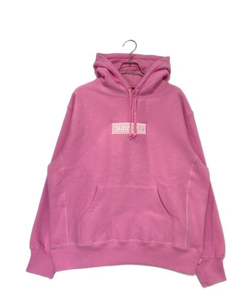 SUPREME（シュプリーム）SUPREME (シュプリーム) Box Logo Hooded Sweatshirt ピンク サイズ:Sの古着・服飾アイテム