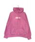 SUPREME（シュプリーム）の古着「Box Logo Hooded Sweatshirt」｜ピンク