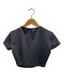 CHANEL (シャネル) エンブロイダリーココマーククロップドTシャツ ブラック サイズ:40：198000円