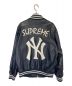 SUPREME (シュプリーム) New York Yankees Brand Leather Varsity Jacket  ネイビー サイズ:M：89800円