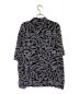 BALENCIAGA (バレンシアガ) Logo patterned shirt ブラック サイズ:SIZE 38：39800円