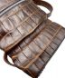 中古・古着 CHROME HEARTS (クロムハーツ) Alligator Leather Bag ブラウン サイズ:-：1330000円