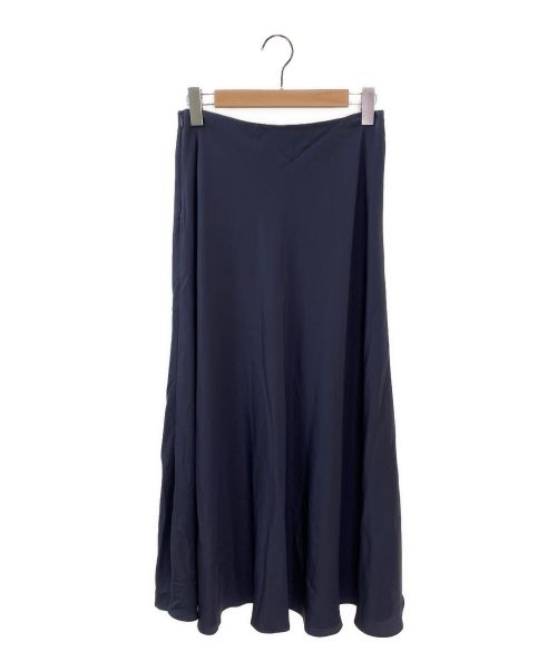 THE ROW（ザ ロウ）THE ROW (ザ ロウ) シルクロングスカート ネイビー サイズ:2の古着・服飾アイテム
