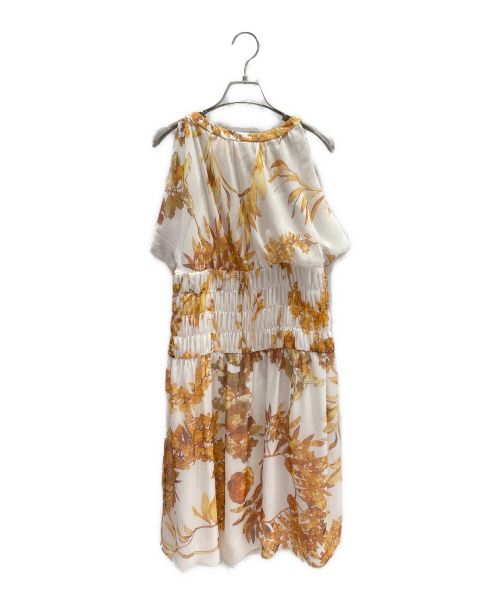 CHANEL（シャネル）CHANEL (シャネル) 18C GREECE PRINTED SILK DRESS ホワイト サイズ:36の古着・服飾アイテム