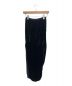 RICK OWENS (リック オウエンス) ベロアロングスカート ブラック サイズ:38：12800円