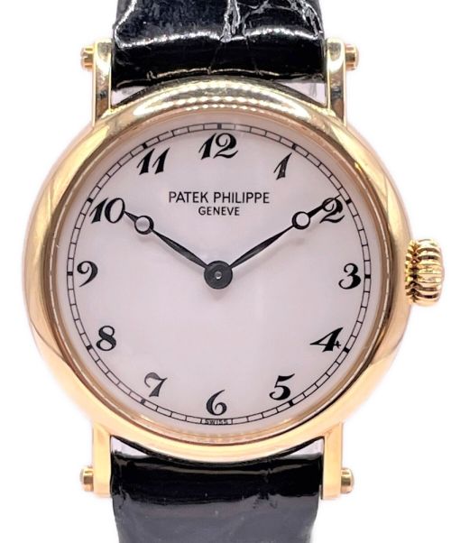 PATEK PHILIPPE（パテックフィリップ）PATEK PHILIPPE (パテックフィリップ) カラトラバ オフィサー サイズ:26mmの古着・服飾アイテム