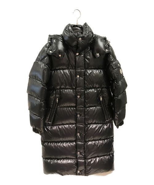 MONCLER（モンクレール）MONCLER (モンクレール) HANOVERIANロングダウンコート ブラック サイズ:２の古着・服飾アイテム