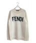 FENDI（フェンディ）の古着「フロントロゴニット」｜アイボリー