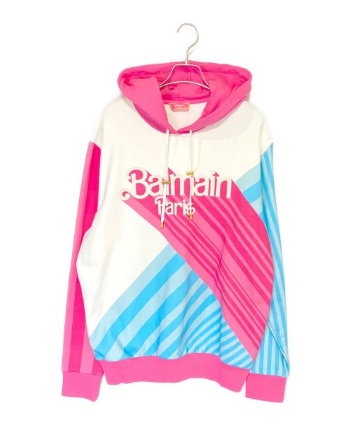 BALMAIN（バルマン）BALMAIN (バルマン) Multicolor Cotton Sweatshirt サイズ:Mの古着・服飾アイテム
