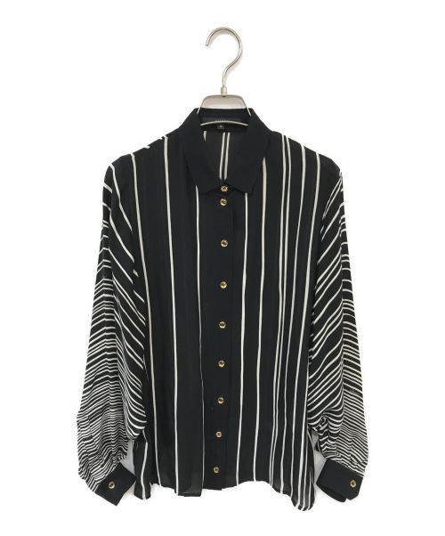 GUCCI（グッチ）GUCCI (グッチ) シャツ ホワイト×ブラック サイズ:36の古着・服飾アイテム