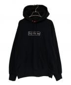 SUPREME）の古着「Chalk Logo Hooded Sweatshirt」｜ブラック
