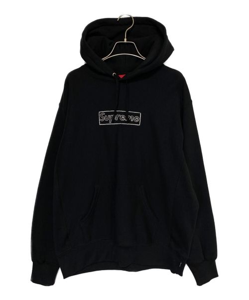 SUPREME（シュプリーム）SUPREME (シュプリーム) Chalk Logo Hooded Sweatshirt ブラック サイズ:Sの古着・服飾アイテム