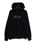 SUPREME（シュプリーム）の古着「Chalk Logo Hooded Sweatshirt」｜ブラック