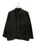 CHROME HEARTS（クロムハーツ）の古着「クロスコンチョデニムカバーオールシャツ」｜ブラック