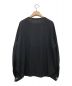 near.nippon (ニアーニッポン) ノーカラーシャツ ブラック サイズ:M：5800円