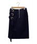 sacai (サカイ) サイドレースアップスカート ネイビー サイズ:1：17800円