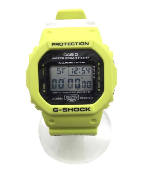 CASIO（カシオ）CASIO (カシオ) デジタル腕時計 G-SHOCK ライトニング イエローの古着・服飾アイテム