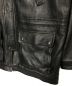 中古・古着 SUPREME (シュプリーム) Hooded Leather Parka ブラック サイズ:L：39800円