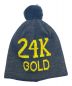 SUPREME（シュプリーム）の古着「24K Gold Beanie」｜ブラック×イエロー