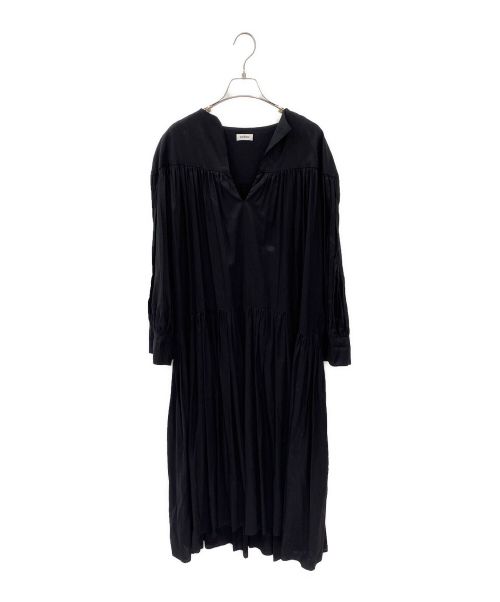toteme（トーテム）toteme (トーテム) ロングワンピース ブラック サイズ:Sの古着・服飾アイテム