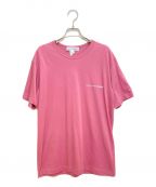 COMME des GARCONS SHIRTコムデギャルソンシャツ）の古着「Tシャツ」｜ピンク