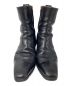 Yves Saint Laurent (イヴサンローラン) ウィングチップブーツ ブラック サイズ:40 1/2：39800円