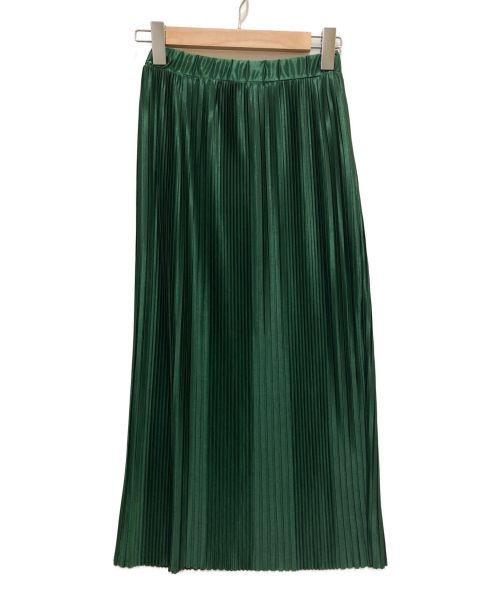 GIVENCHY（ジバンシィ）GIVENCHY (ジバンシィ) ジバンシィ　プリーツスカート グリーン サイズ:34の古着・服飾アイテム