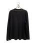 MONCLER (モンクレール) プリントロングスリーブシャツ ブラック サイズ:XL：18000円