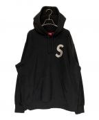 SUPREMEシュプリーム）の古着「S Logo Hooded Sweatshirt」｜ブラック