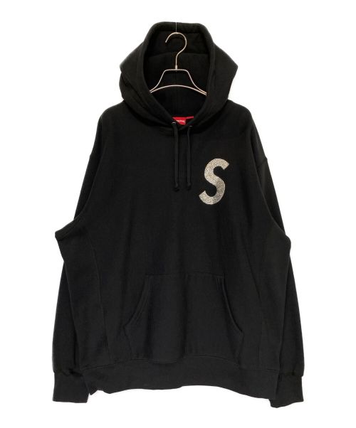 SUPREME（シュプリーム）SUPREME (シュプリーム) S Logo Hooded Sweatshirt ブラック サイズ:Lの古着・服飾アイテム