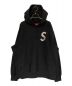 SUPREME（シュプリーム）の古着「S Logo Hooded Sweatshirt」｜ブラック