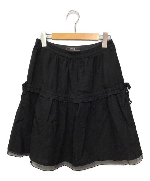 FOXEY（フォクシー）FOXEY (フォクシー) スカート ブラック サイズ:38の古着・服飾アイテム