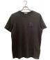 MONCLER（モンクレール）の古着「ロゴアイコンワッペンTシャツ」｜ブラック