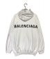 BALENCIAGA（バレンシアガ）の古着「バックプリントプルオーバーパーカー」｜ホワイト