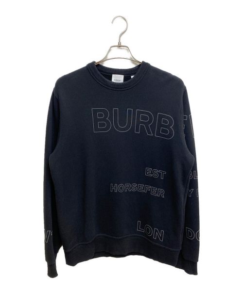 BURBERRY（バーバリー）BURBERRY (バーバリー) ホースフェリーニット ブラック サイズ:Sの古着・服飾アイテム