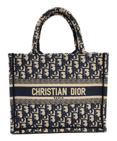 [中古]Christian Dior(クリスチャン ディオール)のレディース バッグ ブックトートスモールバッグ