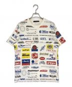LOUIS VUITTONルイ ヴィトン）の古着「All over Logos Printed Tee」｜ホワイト