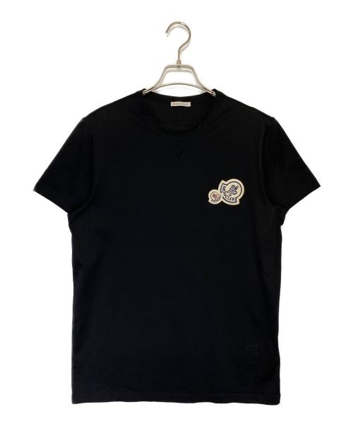 MONCLER（モンクレール）MONCLER (モンクレール) MAGLIA T-SHIRT ブラック サイズ:Mの古着・服飾アイテム
